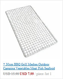 Indoor Outdoor BBQ Smoker Box for Gas Grill Charcoal Wood Chips Meat Smoking Flavor Accessories