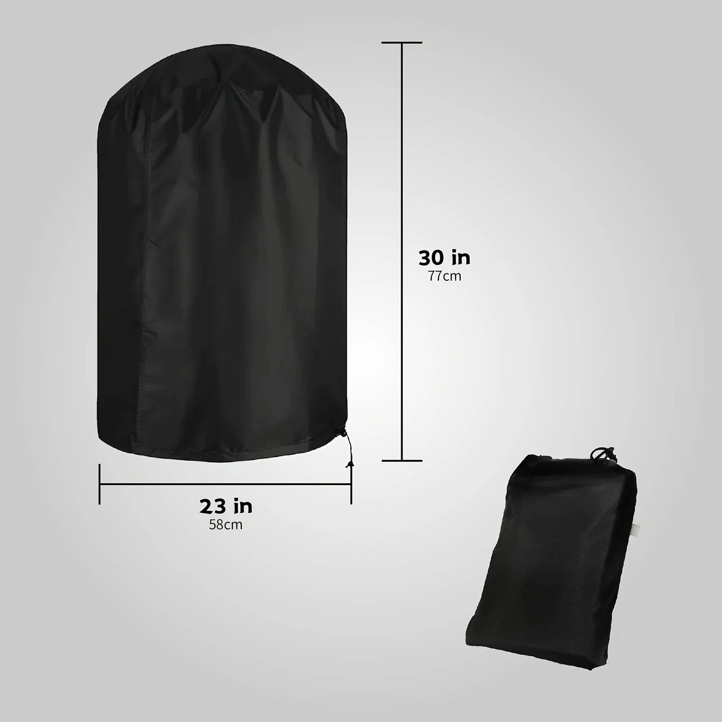 Multiple Size Grill Cover, Heavy Duty Waterproof Barbecue Gas Grill Cover, Black, Heat Resistant, Stain Resistant, Waterproof