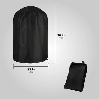 Multiple Size Grill Cover, Heavy Duty Waterproof Barbecue Gas Grill Cover, Black, Heat Resistant, Stain Resistant, Waterproof