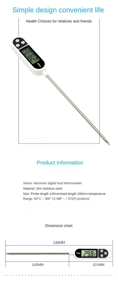 Digital meat thermometer